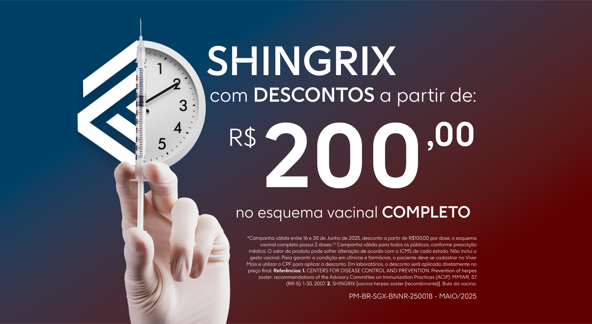 Desconto no mês nacional da  imunização