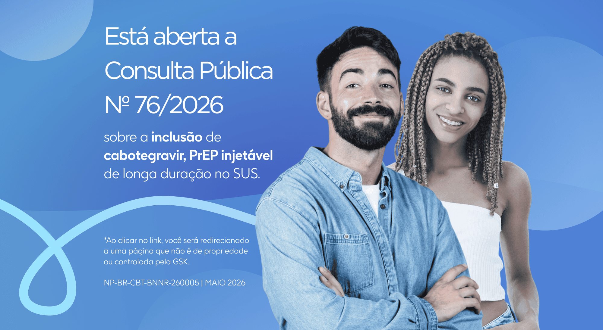 Sua voz pode ajudar a contribuir com a discussão sobre prevenção ao HIV no Brasil